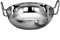 D.I.L 4 x 17cm Indian Food Balti Karahi Kadai Curry Serving Table Dishes Bowls Stainless Steel