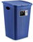 Stefanplast Wäschekorb Elegance, 50 l, Marineblau, Kunststoff, blau, 38x37x54.5 cm