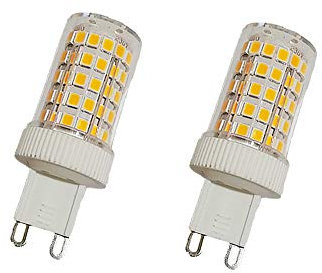 NUOXIN 2 Stück G9 10W LED Lampen 1000Lumens 100W Halogenlampe Äquivalente Warmweißes 3000k AC 220-240V G9 Birne Nicht dimmbar