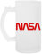 Nasa Logo Glas Bier Becher Tasse Glass Beer Mug Cup