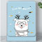 XLZZTMINGY Waschmaschinenabdeckung Wasserdicht Cartoon Home Staubdichte Waschmaschine Automatische Trommel Staubdichte Schutzhülle,A14,60X65X85Cm XL