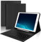 JADEMALL Coque Clavier pour iPad 9ème/8ème/7ème Génération 2021/2020/2019/Air 3 2019/Pro 10.5 2017, AZERTY Clavier Bluetooth Détachable avec Pen Holder pour iPad 10.2/10.5, Noir
