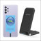 REPALY Wireless Charging Receiver for Samsung Galaxy A12 A22 A32 A42 A52 A72 4G 5G External Type C Adapter with Foldable Stand Charger