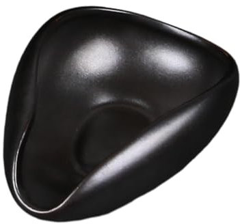 perfk Recipiente para té de, taza dosificadora de granos de café, herramientas de Barista, recipiente para pesar granos de café para Buffet, negro