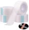 Micropore Tape Hypoallergenic Tape 2.5cm x 9m （ 4 Rolls） Porosity Transporous Surgical Tape for Skin, Suitable for Sensitive Skin Face,Strapping Tape for Injuries