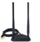 PC Motherboard WiFi Antenna for Asus Computer, Dual Band 2.4GHz 5GHz PC WiFi Card Antenna, RP-SMA for PCI-E WiFi Card GIGABYTE B650 AORUS X670 Z390 Z490 X470 X570 H470 B460 H470I B450 B560 AORUS X299X