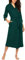 Ekouaer Peignoir pour Femme Long Bride Doux Tricoter Maternité Vêtements de Nuit Lac Vert XL