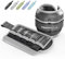 PROIRON Lot of 2 PU Poids pour Cheville Réglables 0.5-2.5kg Poids réglable à la Cheville pour Remise en Forme, Exercice, Marche, Jogging