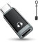 TiMOVO Adattatore Audio da Lightn-ing a USB C con Controllo di Linea,Adattatore da Lightn-ing a USB C per Cuffie per i-Phone Serie 16/15,i-Pad Air/PRO/Mini, Non per Ricarica e Trasferimento Dati,Nero