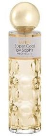 PARFUMS SAPHIR Super Cool Eau de Parfum für Damen, Zerstäuber, 200 ml