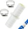 Washing Machine Waste Pipe Connector – 110810 Universal Hose Connector for Drain & Outlet Pipes – Secure, Leak-Proof & Easy to Install Extension Coupler