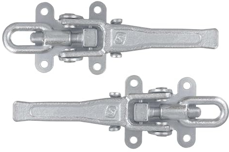 The Drive 2X Exzenterverschluss verstellbar 250–285 mm | für Anhänger | Modell 6043 | Stahl verzinkt | zum Anschrauben | Anhängerverschluss schwer belastbar