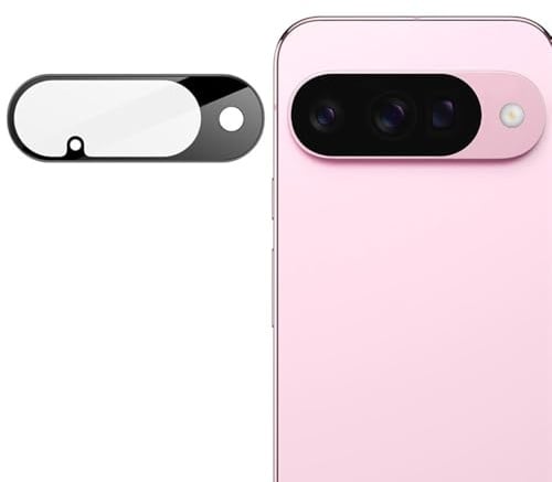 Techsuit Kameraschutzglas für Google Pixel 10 Gehärtetes Glas mit 9H Härte, Kristallklar, Kratzfest, Anti Fingerabdruck, Einfache Installation, Full Camera