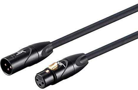 Monoprice 6ft Stage Right Series XLR Male to XLR Female 16AWG Cable (Gold Plated) [Microphone & Interconnect]