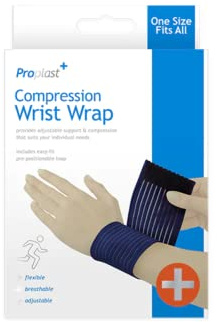 Proplast Compression Wrist Wrap One Size Fits All