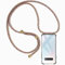 Casecool Handykette Hülle kompatibel mit Samsung Galaxy S10, Handyhülle Handy Necklace Hülle mit Band Schutzhülle Kordel zum Umhängen Transparent Weich TPU Silikon Tasche, Rainbow