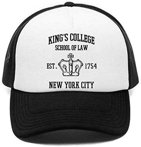 Hamilton Broadway Musical Kings College School of Law Gegründet 1854 Größte Stadt der Welt Baseball Rapper Cap Baseball Rapper Cap