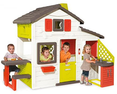 Smoby Casa Neo Friends House con Cucina 810202, multicolore