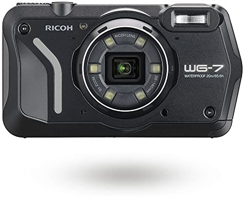 Ricoh WG-7 Waterproof Digital Camera (Black)