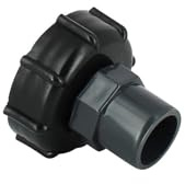 Multicuves - Raccord S60X6 cuve Eau - Sortie PVC 25/32 mm