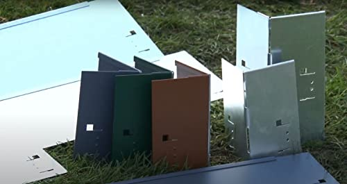 Green-Split Rasenkanten Metall Hoch: 13.5-18.5cm. Länge: 10m-15m | Beeteinfassung | Beetumrandung | Beetbegrenzungen