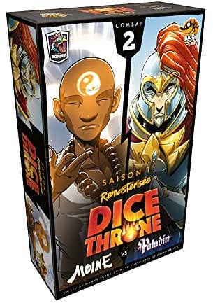 Dice Throne Saison 1 Moine vs Paladin