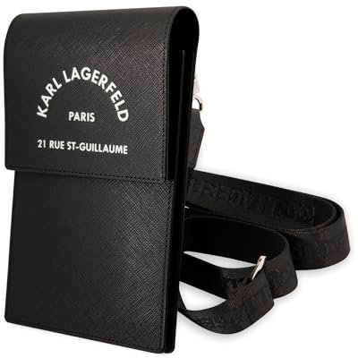 Karl Lagerfeld Smartphone-Tasche KLWBSARSGK schwarz/black Embossed RSG