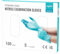 EUROPAPA® Lot de 100 gants jetables en nitrile - Non poudrés - Sans latex - Non stériles - Sans latex - Bleu clair