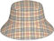874 Fischerhut Karierte Dekoration Buschhut Unisex Outdoor Hut Faltbar Bucket Hüte Für Damen Reisen Trekking