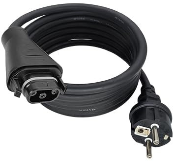 BC-05 Buchse zu Schuko Stecker Anschlusskabel, BC-05 AC Kabel 2M/3M/5M/10M,BC-05 Anschlussleitung zum AC-Anschluss für Serie HMS-Mikro-Wechselrichter (3M)