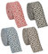 BENECREAT 7.3M 4 Farben Rauten-Jacquardbänder, 38mm Breites Flaches Jacquard-Gurtband Aus Polycotton, Zum Basteln, Nähen, Gewebtes Band Für Kleidung, Taschengriffe
