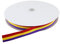 Cinta Bandera de España Tela para Pulseras y Manualidades Tela Ribbon (República española, 50 metros / 1.5 cm)