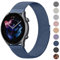 Vancle Bracelet de Rechange en Maille d'Acier Inoxydable pour Amazfit Bip 5/GTR 4/3/3 Pro/2/2e/47 mm, Bleu Marine