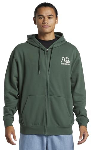 Quiksilver Graphic - Sweat à Capuche zippé - Homme - Vert