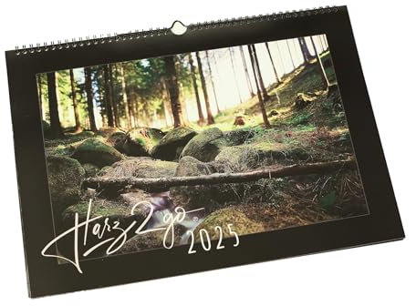 Harz2go Kalender Harz Harzkalender Wandkalender 2025 A3