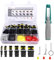 JRready ST6482 Connecteur électrique automobile étanche 1/2/3/4/5/6 broches avec outil de démontage Contacts estampillés 16-18AWG, Kit de Connecteurs Electriques pour Moto, Camion, Voiture