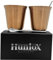 Huniox® 2 x 250 ML Tasse Couple - Mug Double Paroi - Lot de Tasse - Grosse Tasse - Mug Thermique - Tasse Cappuccino Double Paroi - Tasse The Double Paroi - Tasses à Thé (PINK GOLD, 250 ML)