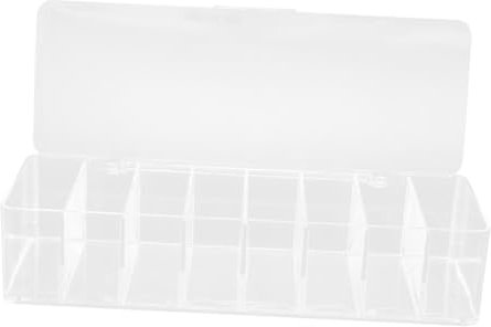 Uonlytech 1 Set Cable Management Box Storage Box Storage Caddy Multi-slot Cable Box Cable Container Cable Storage Containers Desk Organizer Wire Clear Cable Organizer Container