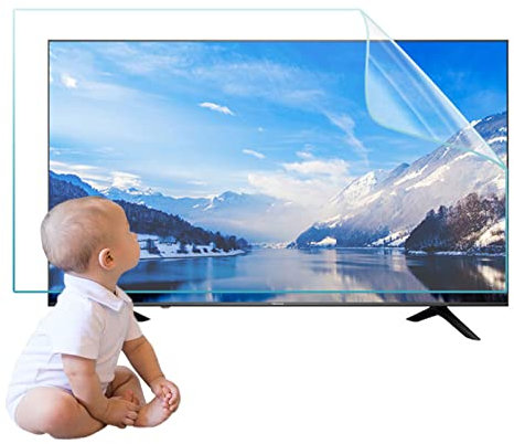 Schermo protettivo per TV Pellicola antiriflesso for TV LCD da 43-75 pollici, pellicola antigraffio anti luce blu for interni ed esterni for LCD, LED, OLED e QLED 4K HDTV(751645 * 930mm)