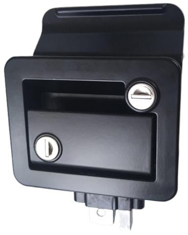 BUGUUYO Rv Door Latch and Travel Trailer Door Latch Set Mechanical Flat Safety Lock for Motorhome and for Secure Travel