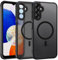 ZYIMOU für Samsung Galaxy A14 5G / 4G Hülle Kompatibel mit Magnet, Handyhülle Magnetisch für Samsung Galaxy A14 5G / 4G kameraschutz Rückseite Dünn Stoßfest Schutzhülle (Schwarz)