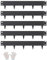 VEVOR Steel Landscape Edging, 5 Packs 39 x 4 in Rust-Resistant Metal Landscape Edging, Bendable Garden Edging Border, Heavy Duty Lawn Edging, Easy-to-Install, Flower Bed Yard Pathway Divider Black