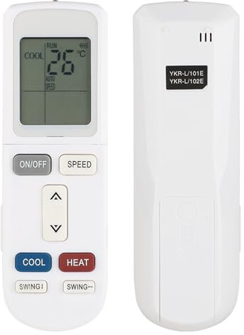 YKR-L/102E Mando a Distancia Compatible con MUNDOCLIMA/BAXI/AuX/Suelo Techo Casette Multi Aire Acondicionado Controlador YKR-L/101E YKR-L/103E MUPR-09-H8A MUPR-09-H9A ASW-09QC ASW-12-QC Sustitución