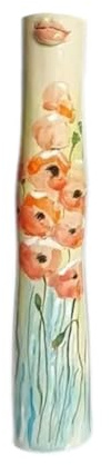 Jrudjsnhhty Girls Face Vase Ornament Flower Pot Vase Artificial Plants Holder for Home Decoration A