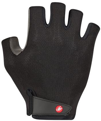 CASTELLI Herren Competizione 3 Glove Atmungsaktive Kurzfinger Fahrradhandschuhe mit Schaumstoffpolsterung & Silikongriff