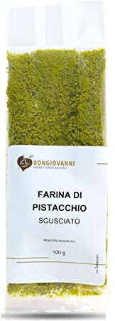 Bongiovanni Farine e Bonta' Naturali Harina de Pistacho sin Cáscara 100G Bio 100 g