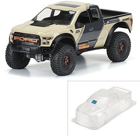 Pro-Line 1/10 2017 Ford F-150 Raptor Clear Body 12.3 (313mm) WB Crwlrs