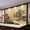 Neue chinesische TV-Hintergrund Tapete Tinte Wandbild Tapete Chinesische Malerei Landschaft Kalligraphie Wandverkleidung Tapete Wanddekoration fototapete 3d Vlies wandbild Schlafzimmer-250cm×170cm