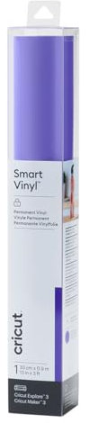 Cricut 2008632 Smart Vinyl Permanent 1 Sheet Purple 0.9m (3ft)