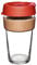 KeepCup Reusable Coffee Cup - Brew Tempered Glass and Natural Cork, L 16oz/454ml - Daybreak